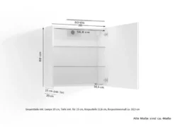 Spiegelschrank »Spree«, mit LED