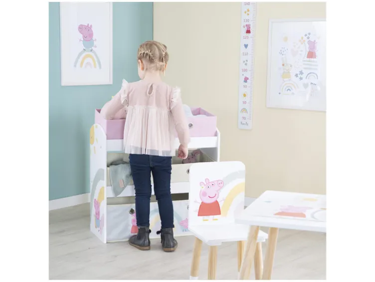 Spielregal »Peppa Pig«, mit Stoffboxen