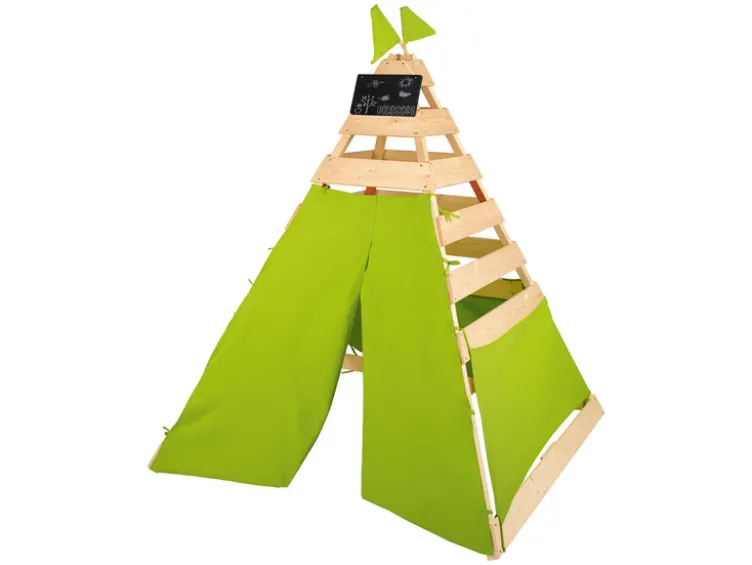 Spielzelt Tipi, einfacher und schneller Aufbau