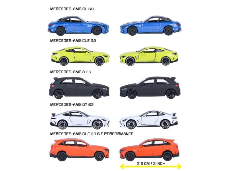 Spielzeugauto 5 er Geschenkset