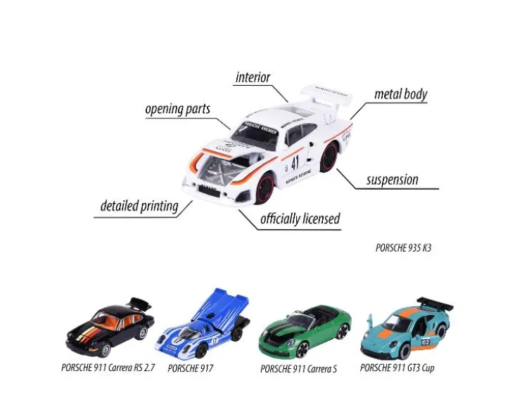 Spielzeugauto 5 er Geschenkset