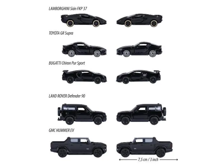 Spielzeugauto 5 er Geschenkset