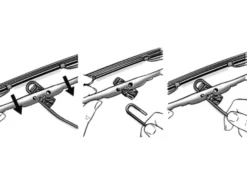 Spoilerwischer, 2 Stück, mit Universaladapter