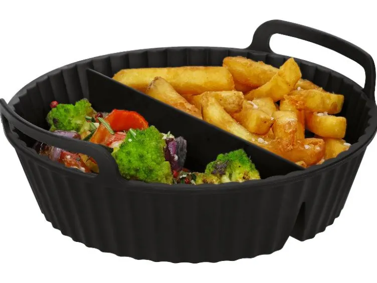 Spritzschutz-Set / Heißluftfritteusen-Silikonform
