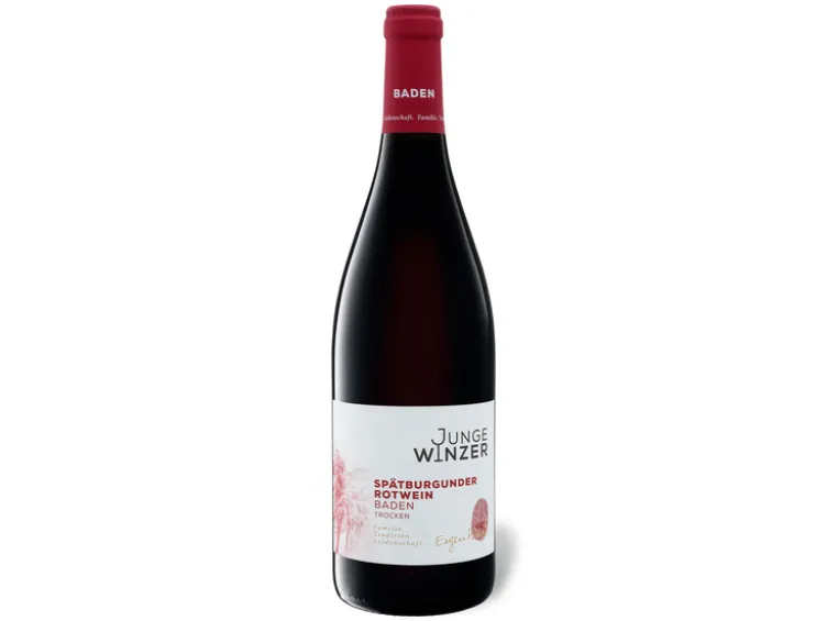 Spätburgunder Baden QbA trocken, Rotwein 2022