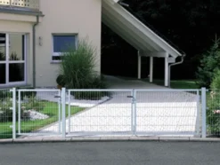 Stabgitter-Einzeltor für Doppelstabmattenzäune