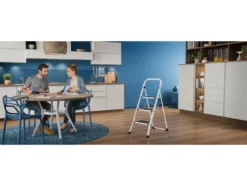 Stahl Trittleiter »K40 BasicLine«, mit Sicherheitsbügel