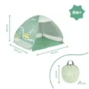 Strandmuschel »Safari«, mit UV-Schutz