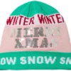 Strickmütze in lustigem Weihnachtsdesign