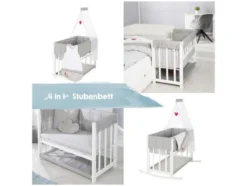 Stubenbett 4-in-1, mit Schlafsack