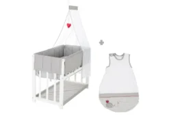 Stubenbett 4-in-1, mit Schlafsack
