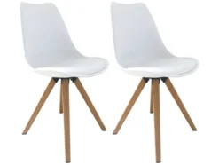 Stuhl »Kira« 2er Set, in modernem, skandinavischem Stil
