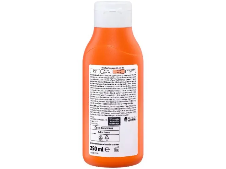 Sun Sonnenmilch »Lichtschutzfaktor 30 hoch«, 250 ml