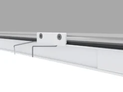 Super Slim Rahmenfenster, Komplettbausatz, ohne Bohren, 4,3 mm Einbautiefe, B 120 x H 150 cm