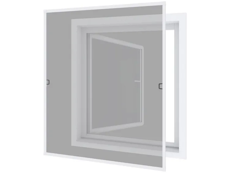Super Slim Rahmenfenster, Komplettbausatz, ohne Bohren, 4,3 mm Einbautiefe, B 120 x H 150 cm