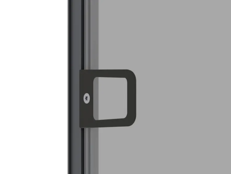 Super Slim Rahmenfenster, Komplettbausatz, ohne Bohren, 4,3 mm Einbautiefe, B 120 x H 150 cm