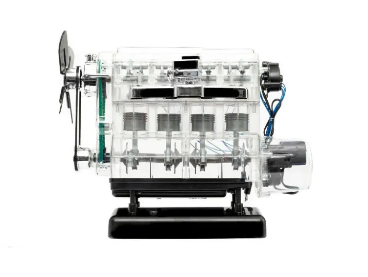 Technikbausatz 4-Zylinder-Motor