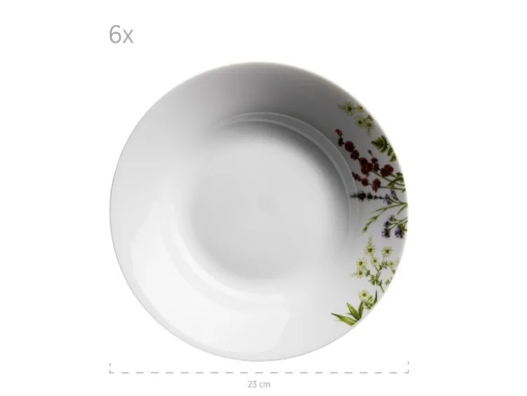 Tellerset »Herbal Garden«, 18-teilig