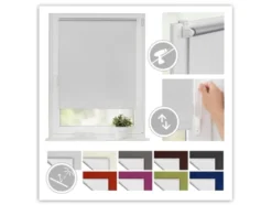 Thermo-Rollo Klemmfix, ohne Bohren, ab 45 x 150 cm