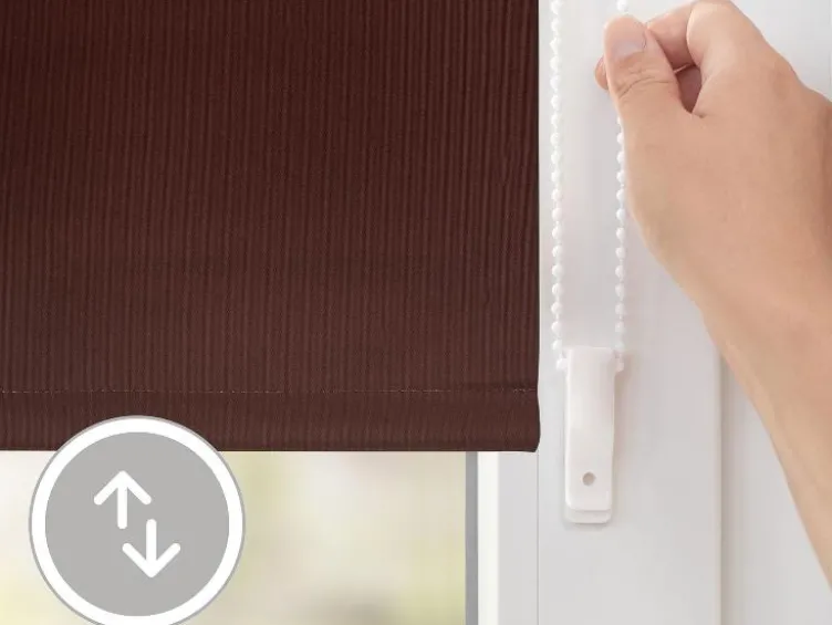 Thermo-Rollo Klemmfix, ohne Bohren, ab 45 x 150 cm