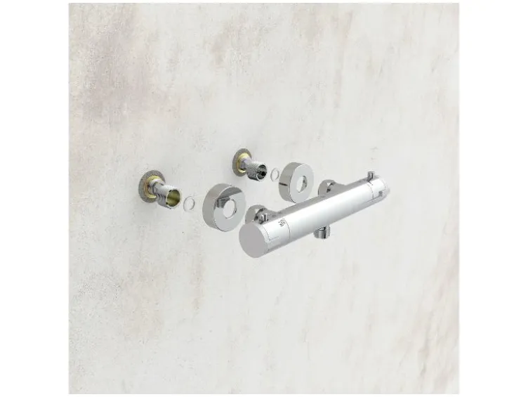 Thermostat Duscharmatur »CLAUDIO«, Chrom