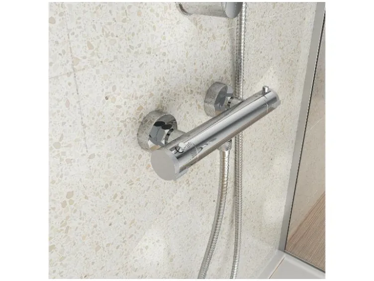 Thermostat Duscharmatur »CLAUDIO«, Chrom