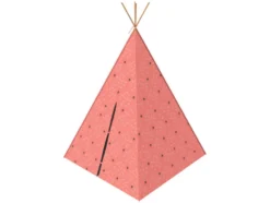 Tipi Spielzelt Waldtiere, aus massivem Kiefernholz