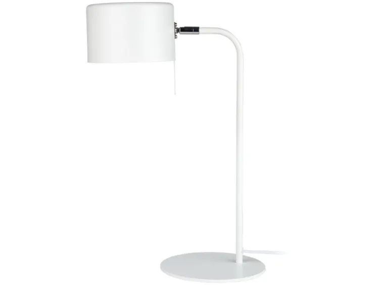 Tischleuchte, mattweiß, 1-/ 2-flammig