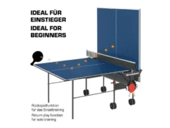 Tischtennisplatte Joker, Indoor Tischtennistisch, klappbar