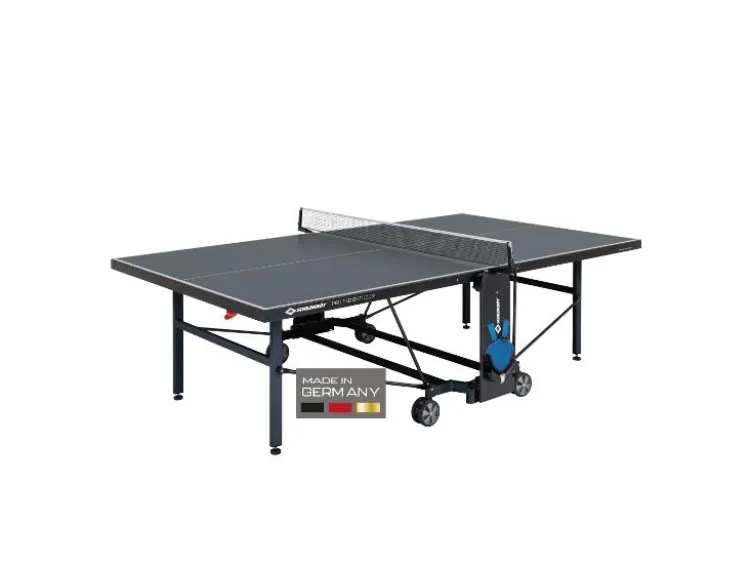 Tischtennisplatte ProTec Outdoor, wetterfester Kompakttisch, klappbar