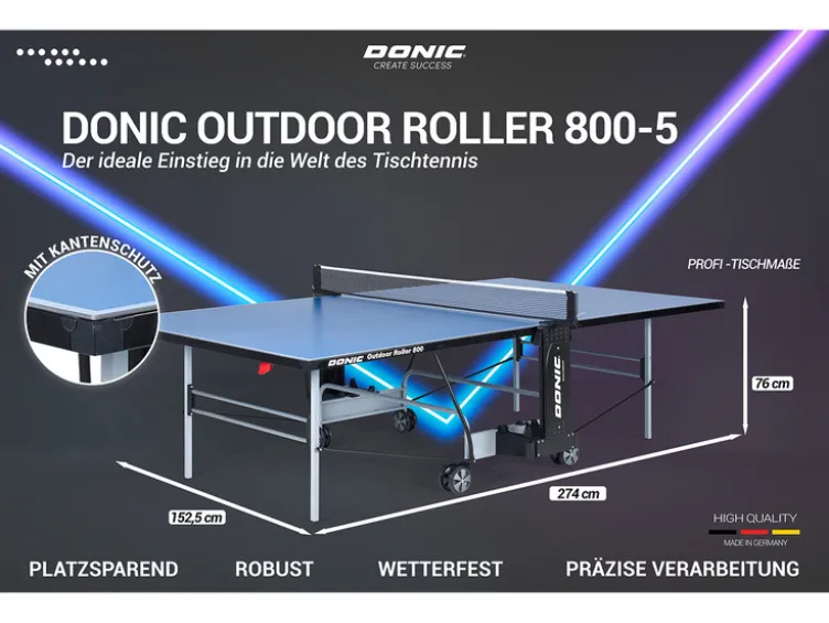 Tischtennisplatte Roller Outdoor 800-5