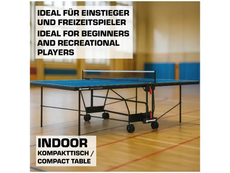 Tischtennisplatte Space Tec Indoor, klappbar