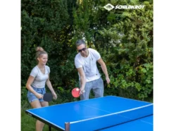 Tischtennisplatte Space Tec Outdoor, wetterfeste 4 mm Melaminharzplatte, klappbar
