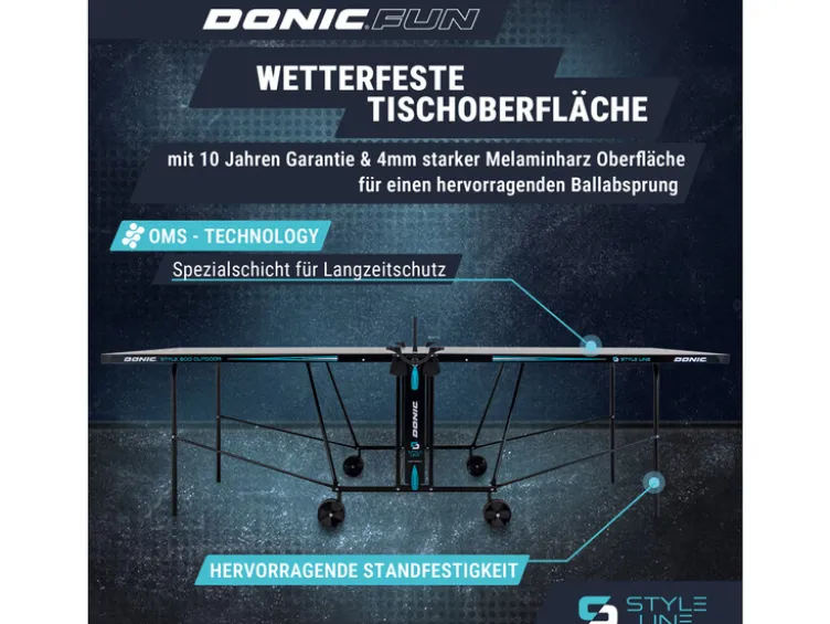 Tischtennisplatte Style 600 Outdoor