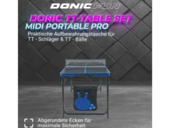 Tischtennis Set Midi Portable PRO