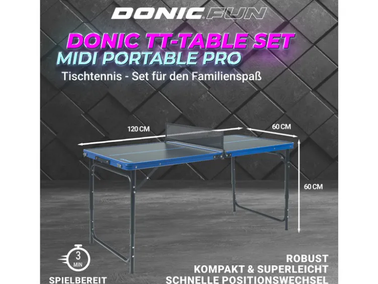 Tischtennis Set Midi Portable PRO