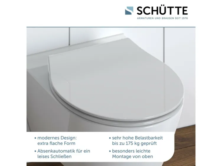 Toilettensitz »SLIM« mit Absenkautomatik