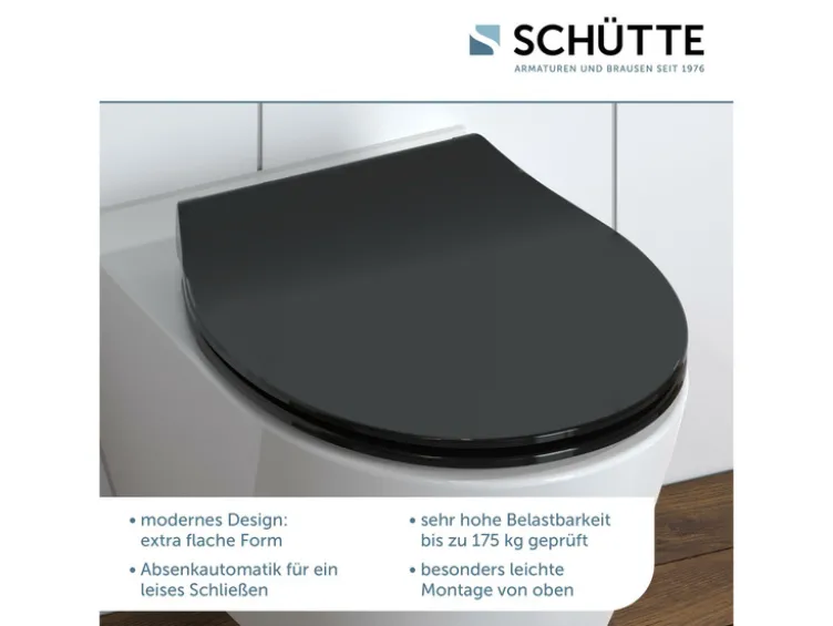 Toilettensitz »SLIM« mit Absenkautomatik