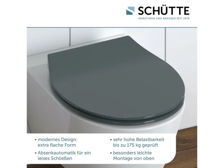 Toilettensitz »SLIM« mit Absenkautomatik