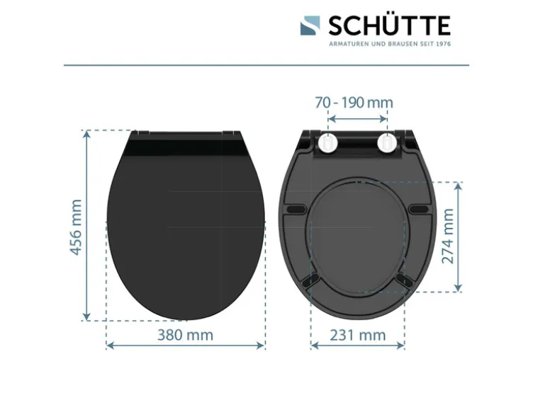 Toilettensitz »SLIM« mit Absenkautomatik