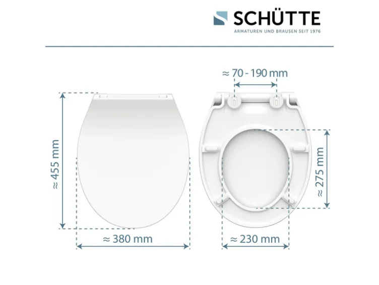 Toilettensitz »SLIM« mit Absenkautomatik