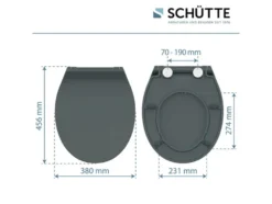 Toilettensitz »SLIM« mit Absenkautomatik