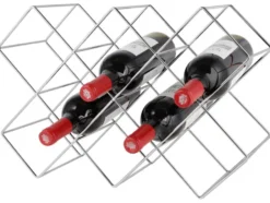 Topfuntersetzer/ Weinregal aus Eisen