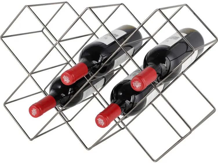Topfuntersetzer/ Weinregal aus Eisen
