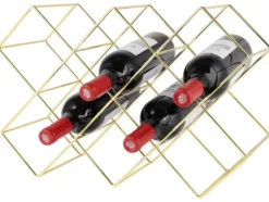 Topfuntersetzer/ Weinregal aus Eisen