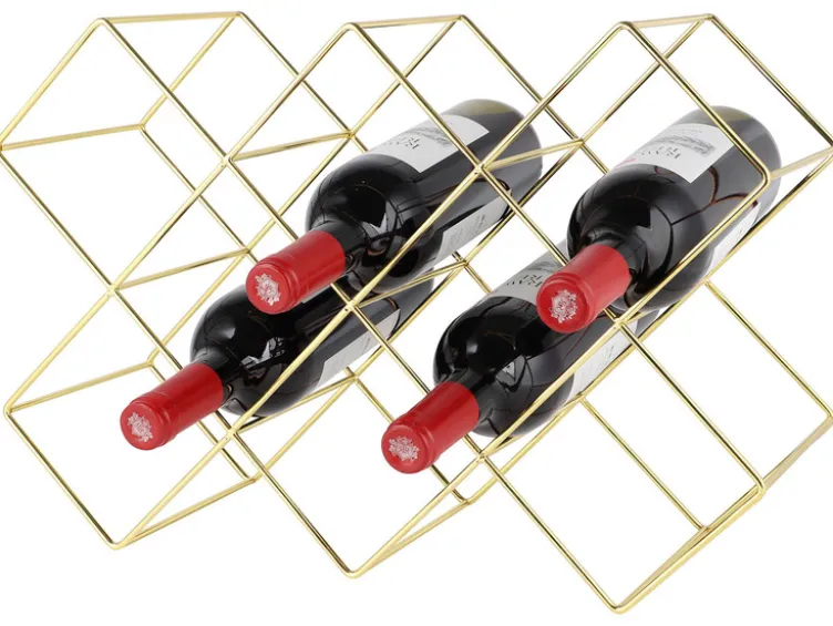 Topfuntersetzer/ Weinregal aus Eisen
