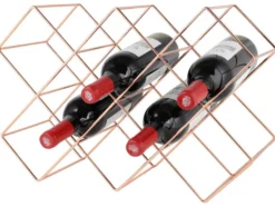 Topfuntersetzer/ Weinregal aus Eisen
