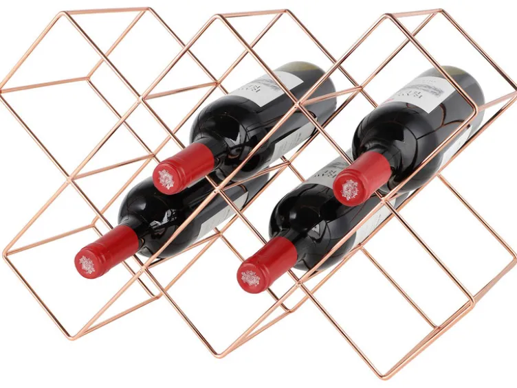 Topfuntersetzer/ Weinregal aus Eisen