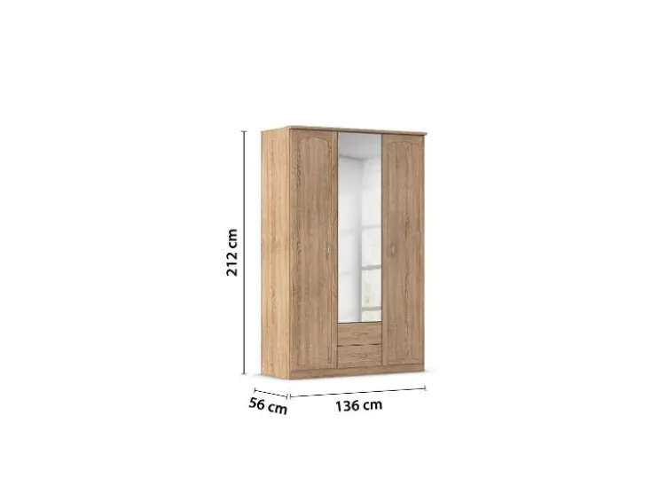 Torrent Drehtürenschrank