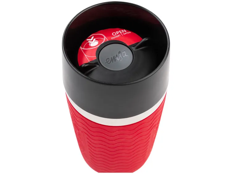 Travel Mug Essential Isolierbecher 0,36l, auslaufsicher, spülmaschinenfest, 4h warm, 8h kalt, Quick-Press»N2025700«